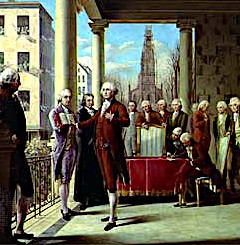 (Washington's inauguratie)