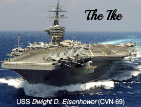 (>USS Dwight D. Eisenhower)