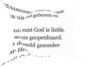 (God is liefde vers)