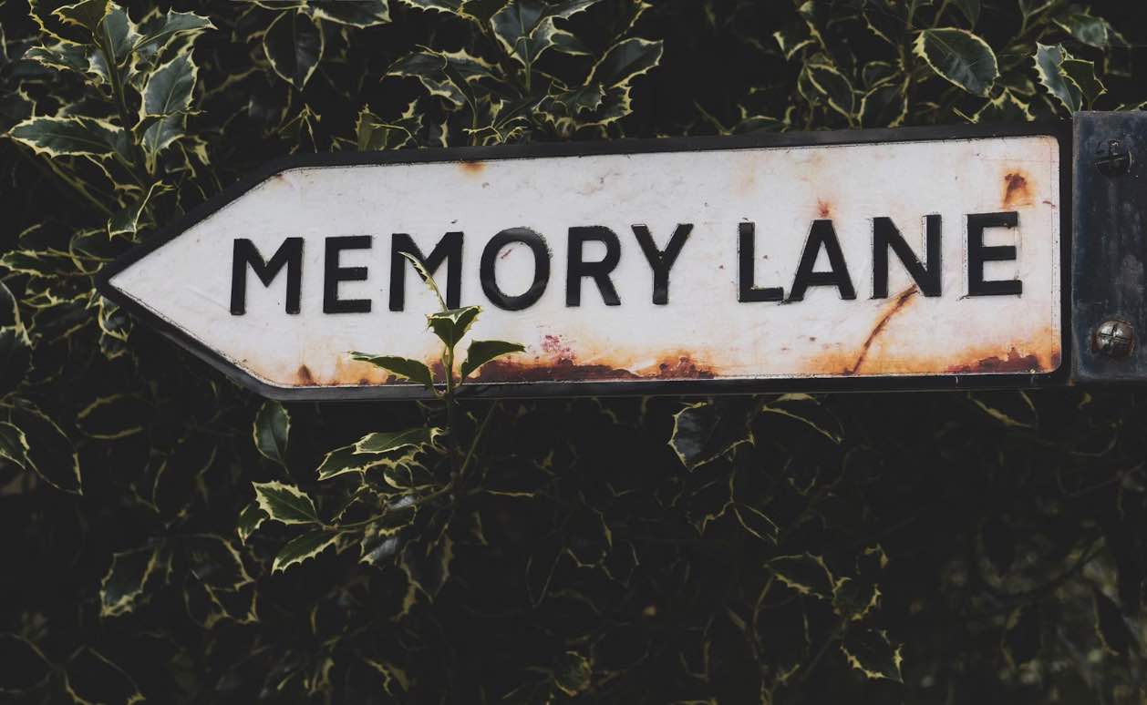 Memory Lane sign